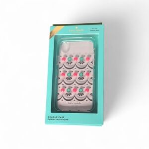 Kate Spade Embellished Clear iPhone XS/X Phone Case